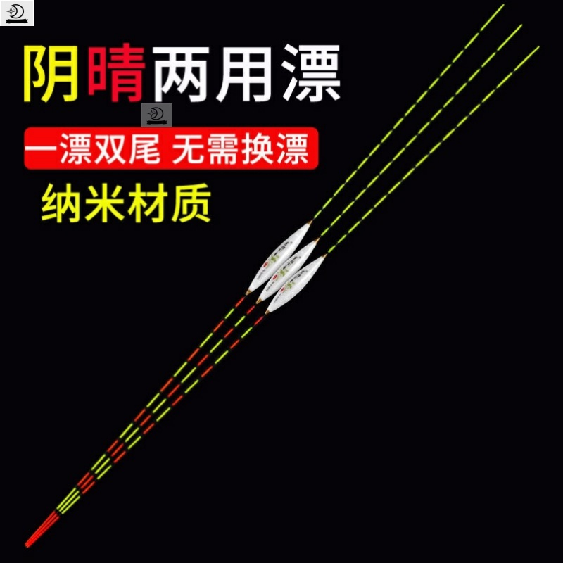 Nano Fish Drift High Sensitivity Clear Sky Tail Cloudy Sky Tail Cloudy Double Tail Float Light Drift Carp Drift