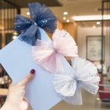 Детская милая заколка для волос с бантиком, аксессуар для волос для принцессы, шпильки для волос