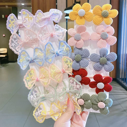 Детская прочная эластичная милая резинка для волос в форме цветка, аксессуар для волос