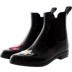 SLMA Daisy Fashion Chelsea Jelly Rain Boots Phụ nữ dành cho người lớn Ống ngắn Giày nước Hàn Quốc Giày cao su không thấm nước Giày đi mưa Chống trượt - Rainshoes