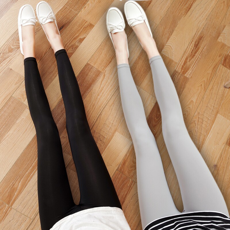 Japanese Inner Lap Pants High Waist Elastic Tight Fit Slim Ice Silk Speed Dry Silk Slip 90% Pants Large Size Slim Fit Extra-virgin Dress