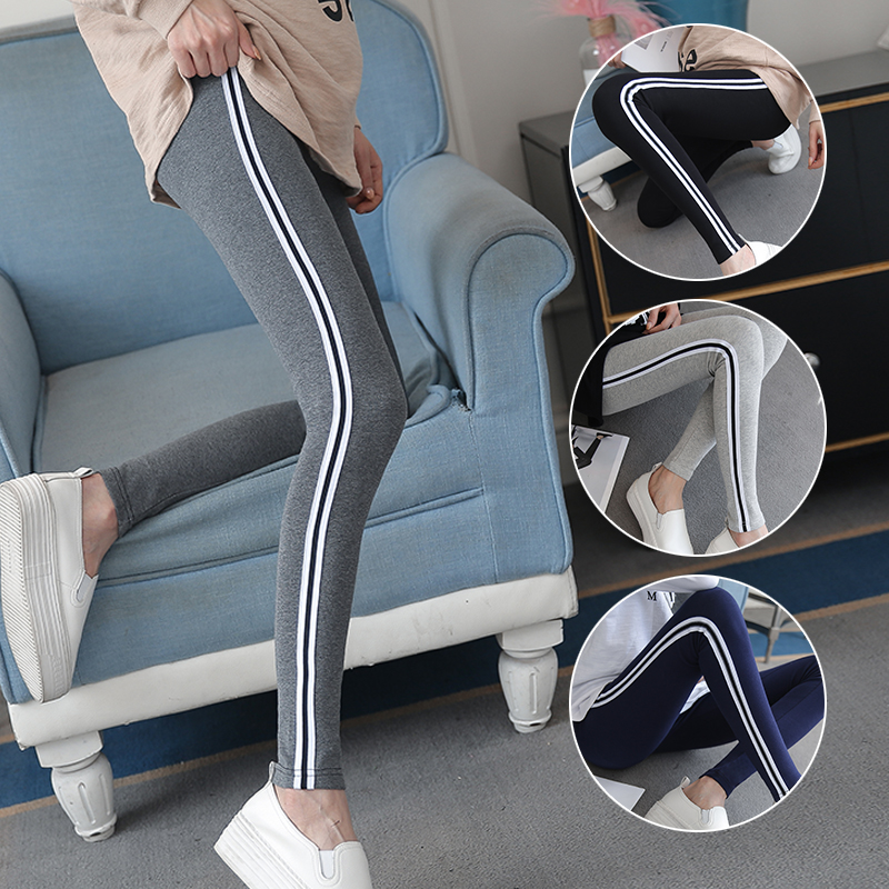 Pregnant Woman Inner Lap Pants Spring Autumn 2018 New Thin Outside Wearing Autumn Clothing 90% Nursery Pants Spring Autumn Long Pants Sports Pants