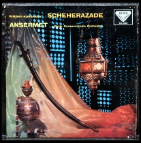 Anseleme Rimsky Kosakov ED1 Blue Backframe Frame Frame Decca 1LP*Black Rubber