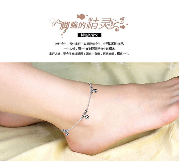 Chaine de cheville Femme OTHER   en Argenterie - Ref 3102512 Image 23