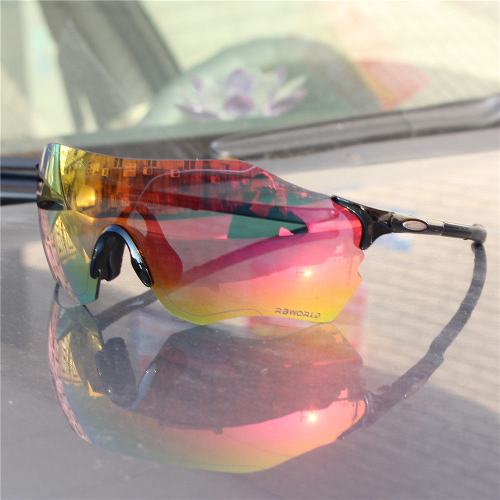 Ultra-light bezel-less riding glasses Polarized sunglasses Outdoor sports night vision marathon running glasses Fishing mirror