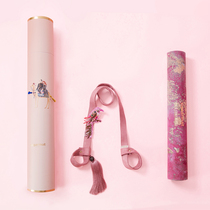  sugarmat 3mm suede non-slip sweat-absorbing yoga mat gift box for girls with mat strap storage rope