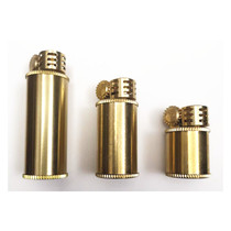 Zorro Brass Kerosene Blank Lighter Personality Creative 583 Small Fat Dun Large Medium and Small Giant Accessories