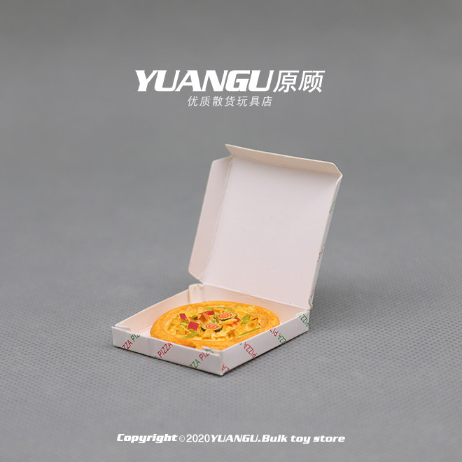 Miniature model mini pizza decoration toy ob11 baby house accessories diy hand-made scene props model pocket