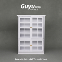 ob11 doll house bjd scene accessories mini locker wine cabinet bookcase cabinet soldier hand-made prop model diy