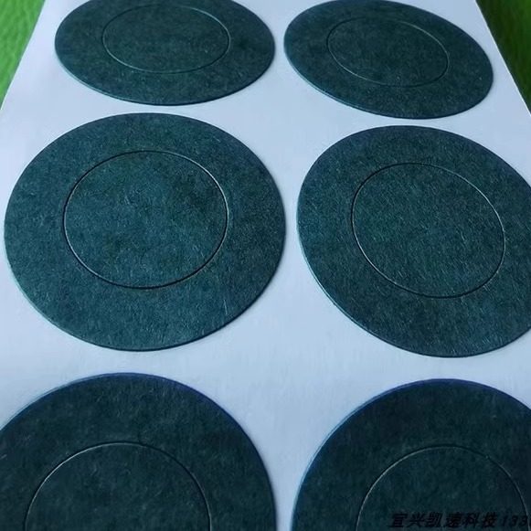 Lithium battery 32650 barley paper adhesive insulation gasket