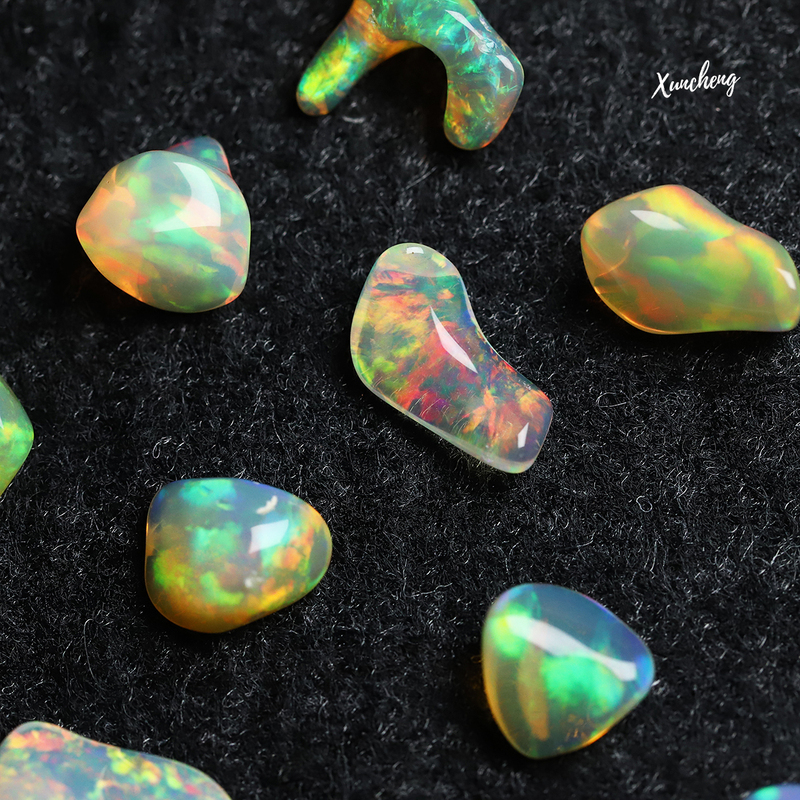 M2 Natural African White Opal Freeform Gift Mineral Crystal Opal Rough Stone Fire-Colored Opal Jewelry Accessories M2 Natural African White Opal Freeform Gift Mineral Crystal Opal Rough Stone Fire-Colored Opal Jewelry Accessories