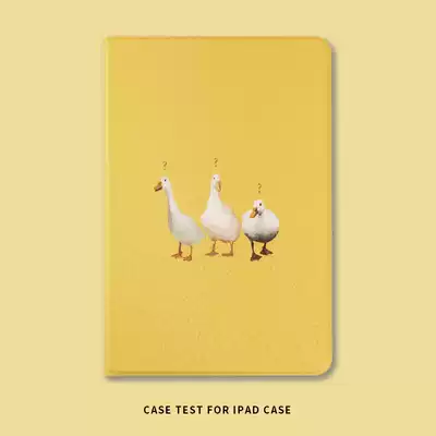 Original refers to duck for chicken 2018ipad protective cover mini4 5 flat shell 10 2 inch pro10 5 air3