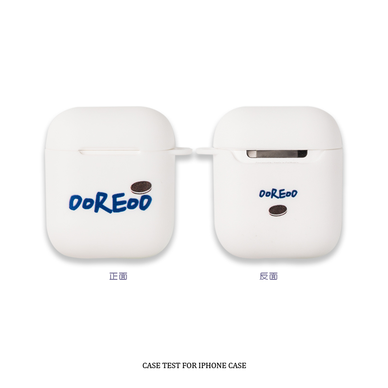 Oh mile oh original white Apple earphone case 2 generation airpods pro couple cute tide 3 generation 1 silicone case soft