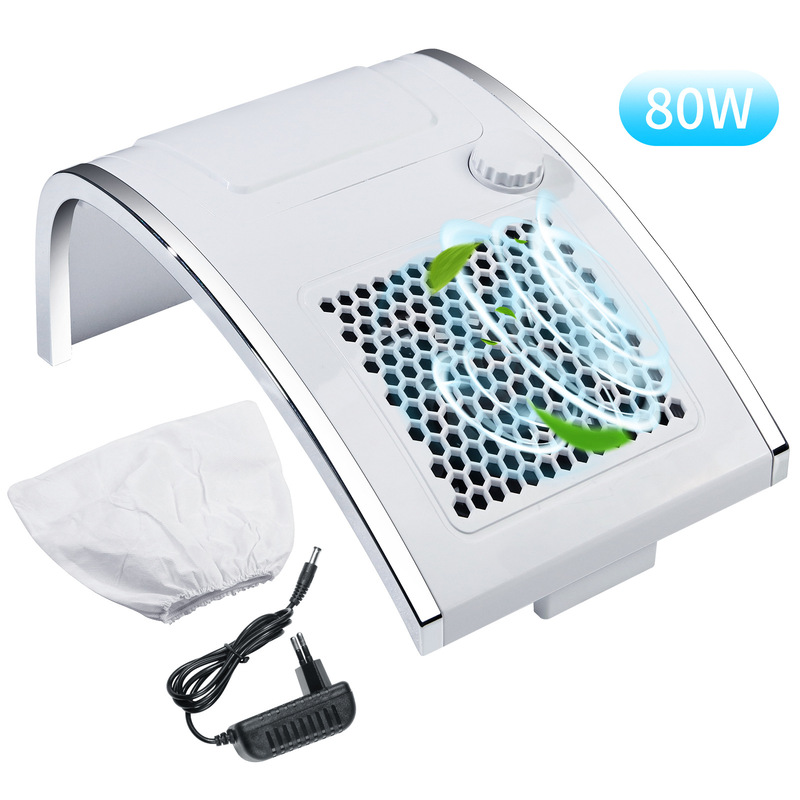 108 Nail Dust Collector High-Speed Grinding Machine Without Dust Spreading, Nail Removal and Dust Removal Desktop Mobile Nail Art Tool Machine
