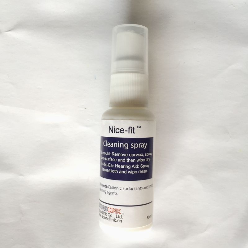 Hearing aid soft and hard ear mold sterilization disinfectant cleaning liquid eardrum cleaning and maintenance accessories cleaning spray - Taobao
