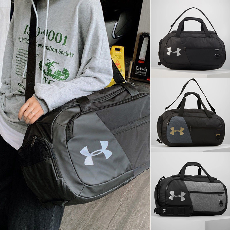 Summer UA Anderma men and women sports fitness training single shoulder diagonal satchel dry and wet separation 1342656 1342657