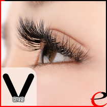  0 12 Encrypted V-shaped flat hair large v grafted eyelashes automatic flowering thick and soft