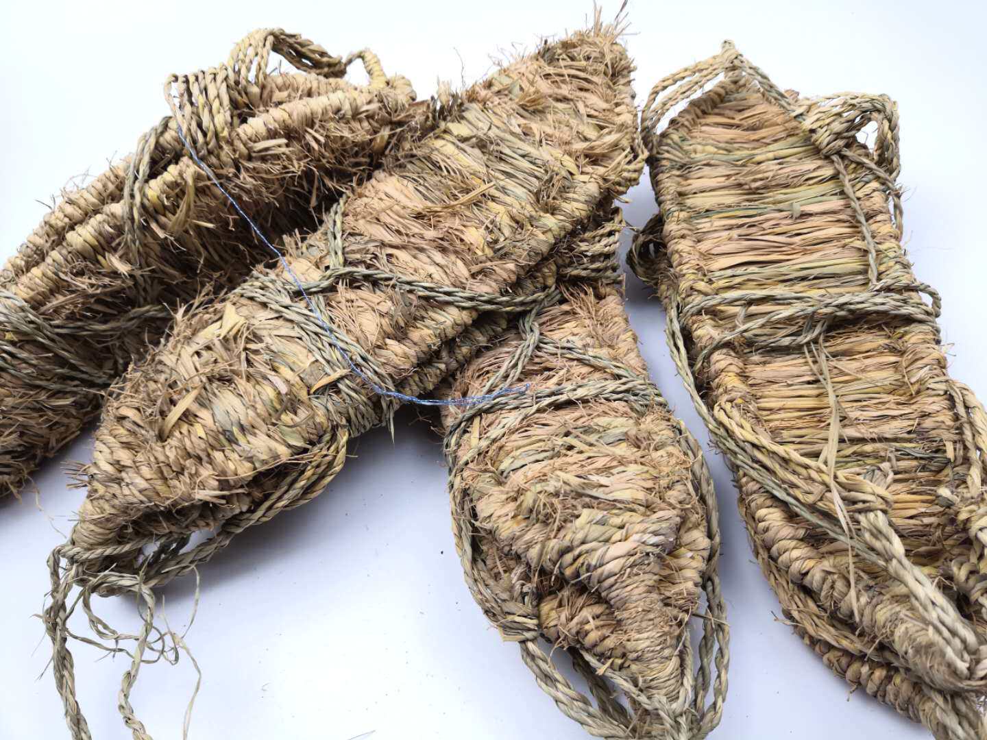 Craft pure handmade straw straw woven straw shoe straw woven to wear decor
