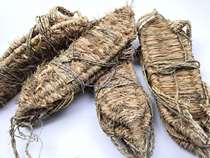 Craft pure handcrafted straw straw-straw shoe straw preparation can be worn with decoration