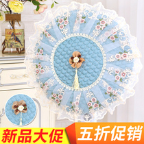 Fan cover Dust cover All-inclusive floor-standing three-dimensional electric fan cover Round fan cover Electric heating floor fan cover cover