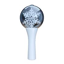 Snow White Snowflake Glowing Magic Wand Light Stick Customized Sphere Princess Elsa Childrens Day Glowing Gift
