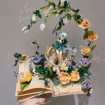 Secret Garden | Moris genre brides custom books to hold flowers and handcrafts to hold flowers