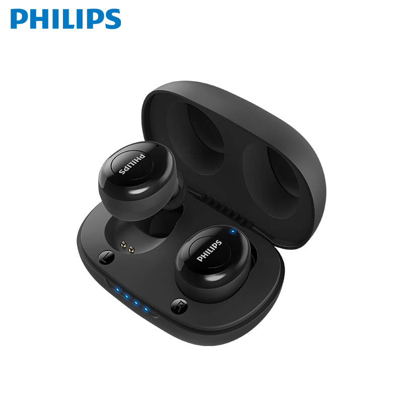 Philips TAUT102 wireless bluetooth headset binaural in-ear mini small invisible earbuds single ear
