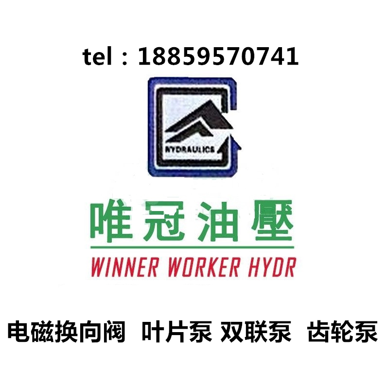 Taiwan NNERWORKER CROWN HYDRAULIC PUMP PVF-20-70-11 PRESS OIL PUMP PVF-30-70-11