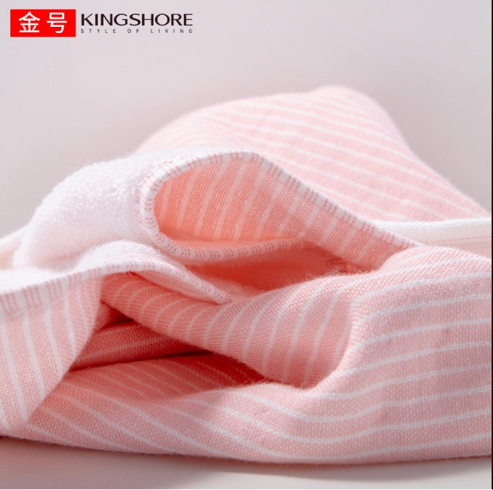 Gold Brand Pure Cotton Household Adult Large Bath Towel, All-Cotton Double-Layer Gauze Ab Side, Soft and Breathable Baby Blanket Ga3498