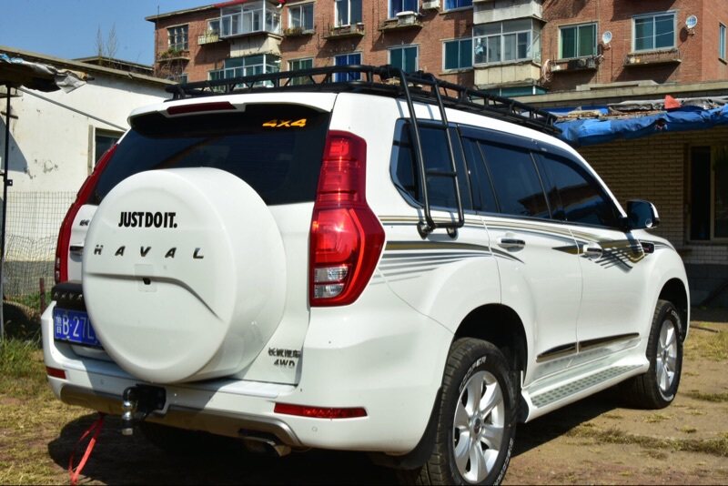 Great Wall Harvard H9 baggage frame dedicated lossless mounted load luggage frame Roof frame free cross - bar stainless steel