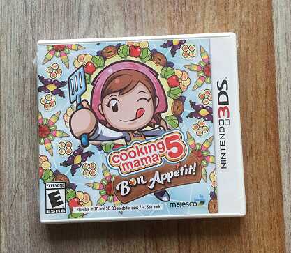 全新清倉3ds正版遊戲料理媽媽5 Cooking Mama 5 英文現貨即發