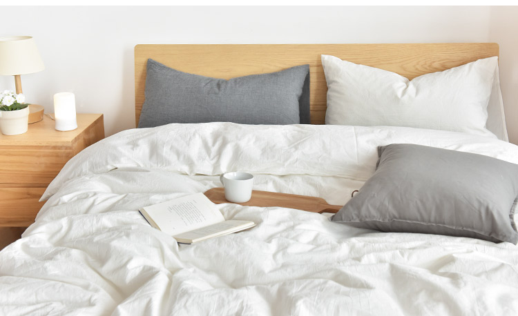 Bông rửa bốn mảnh bông đơn giản màu kẻ sọc sọc giường bông quilt quilt trải giường trải giường 笠