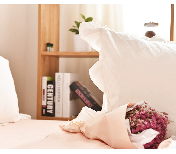 Bông màu đỏ khuyên bông giặt gối bông xù gối văn phòng