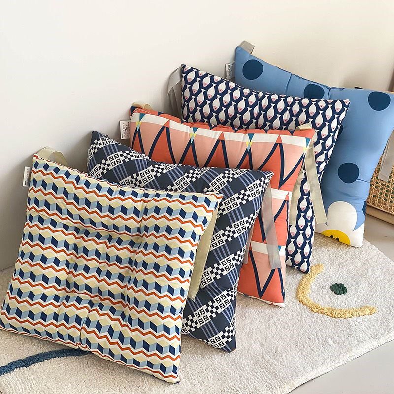 Cushion Summer chair Chair Cushion Office Long Sitting Bedroom Ground Students Butt Fart Cushion Stool Mat Soft Thicken