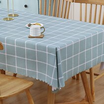 Day Department Brief Checkered Table Cloth Bedroom Desk Ins Wind Students cloth Girl Tubnet red rectangular fabric