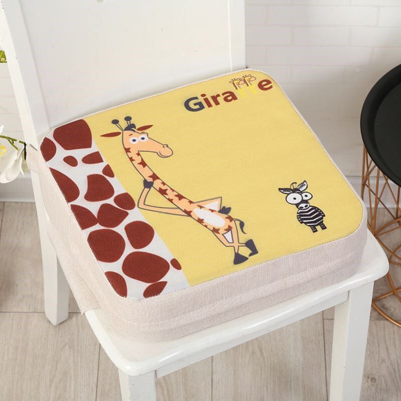 Children heightening cushions Baby seats add high thickened Breathable Cartoon Home Elementary School Students Eat Dining Chair Seat Cushion