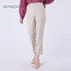 Wandian apricot trousers ງ່າຍດາຍພາກຮຽນ spring ໃຫມ່ຂອງແມ່ຍິງ sheep wool pants pencil ຂະຫນາດນ້ອຍ 1223P24SJ3D