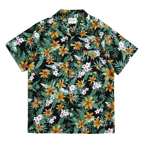 BIG FOR SAM Ретро рубашка для влюбленных, в американском стиле