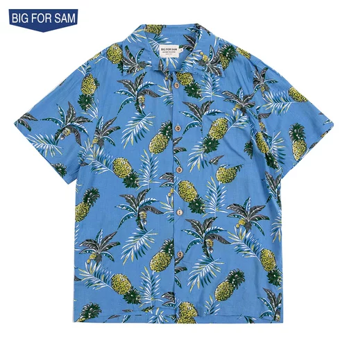 BIG FOR SAM Ретро рубашка для влюбленных