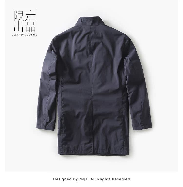 MCLIMITED.FY105 ThinsulationTM3M nhung ấm hiệu quả cao dành cho nam áo gió 1 lớp cho nam
