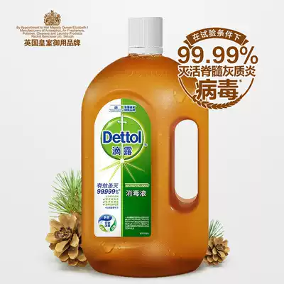 dettol drip disinfectant skin clothing sterilization household pet disinfection water floor sterilization 750ml