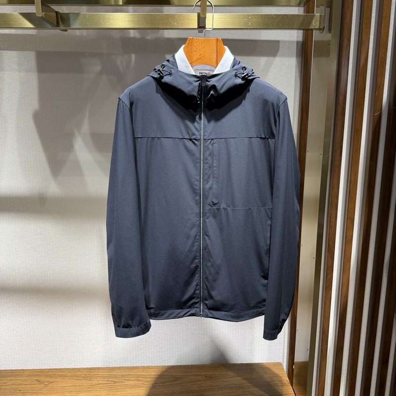 Dicconi Spring and Summer Business Men's Hooded Casual Jacket Set 14329H476 Tag Price 3380