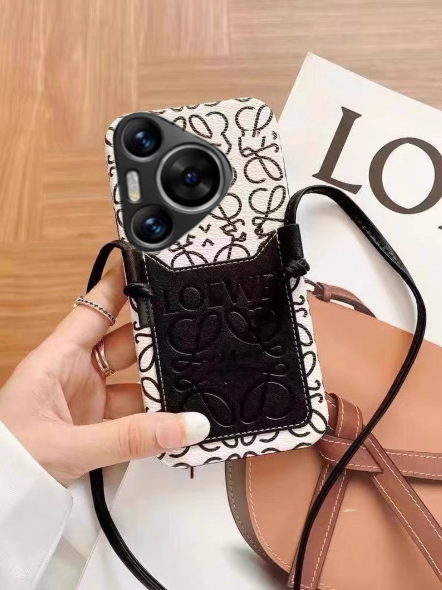 Leather Huawei Pura70/P60/P50 Case with Lanyard Strap - Product image 8