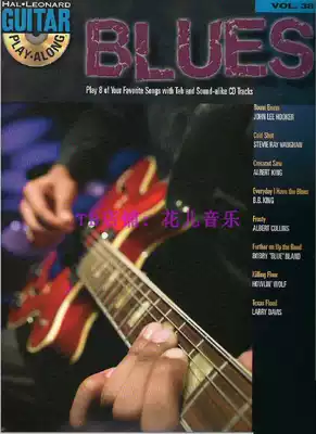 Guitar Play-Along Blues Blues guitar famous popular tracks 8 with demonstration accompaniment