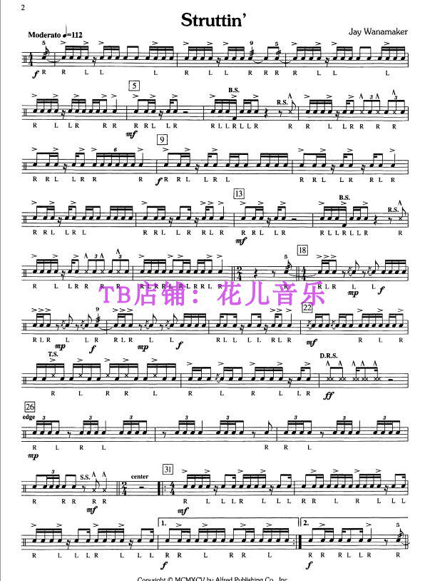 8 junior snare drum solo Rudimental Contest Solos drum score percussion practice training