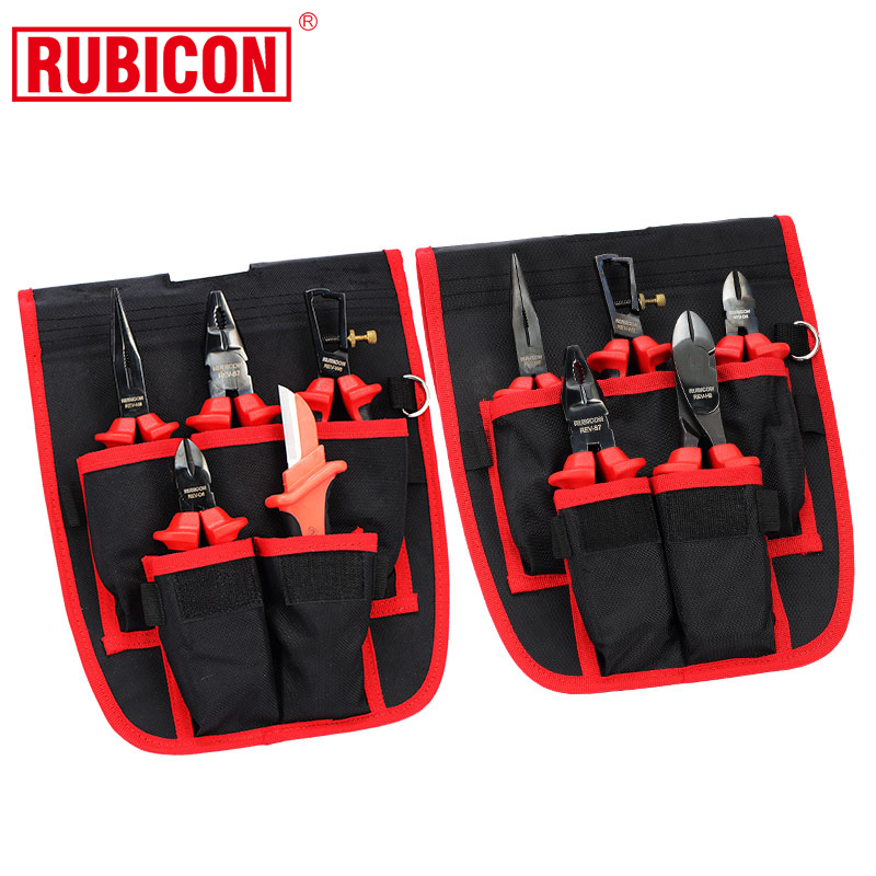Robin Hood Insulation Electrician Pliers Kit Suit German VDE Certified Sharp Mouth Pliers Diagonal pliers Peeling Wire Pliers Combination