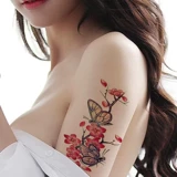 Водостойкие тату наклейки, наклейка, в цветочек, долговременный эффект, можно стирать