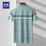 Футболка polo, летняя одежда для отдыха, оверсайз, короткий рукав, для среднего возраста