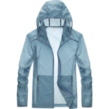 Шелковая летняя тонкая одежда для защиты от солнца, дышащая куртка с капюшоном