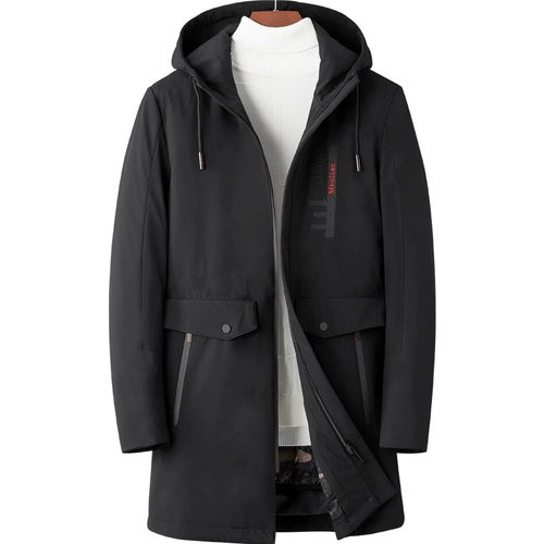 Romon/罗蒙 Зимний пуховик, удерживающая тепло комфортная длинная универсальная куртка, 2020, средней длины